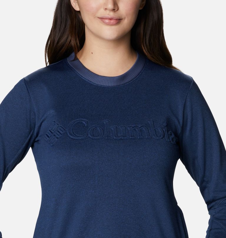 Thumbnail: Women's Windgates Tech Fleece Sweatshirt, Color: Nocturnal Heather, image 4