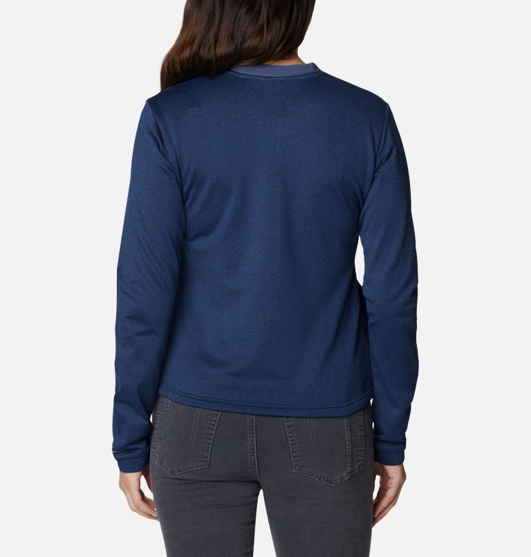 Thumbnail: Women's Windgates Tech Fleece Sweatshirt, Color: Nocturnal Heather, image 2