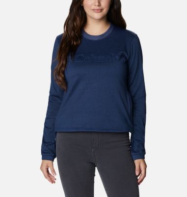 Sweat-shirt Technique en Molleton Windgates&trade; Femme Windgates&trade; Tech Fleece Pullover | 584 | S, Nocturnal Heather, front