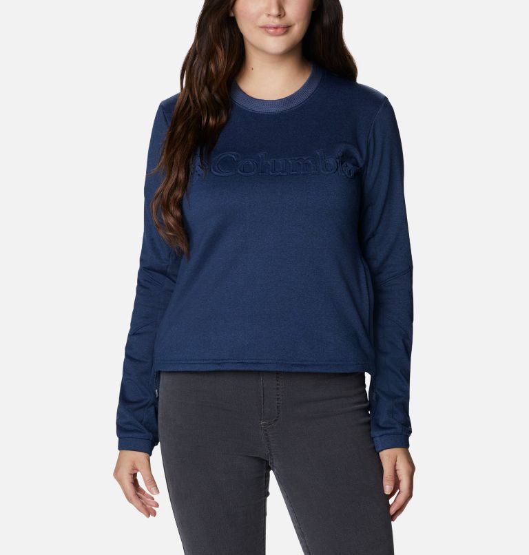 Thumbnail: Women's Windgates Tech Fleece Sweatshirt, Color: Nocturnal Heather, image 1