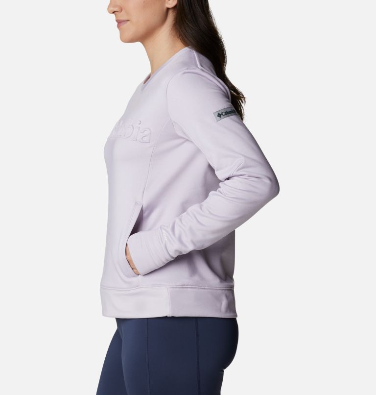 Women's Windgates Tech Fleece Sweatshirt, Color: Pale Lilac Heather