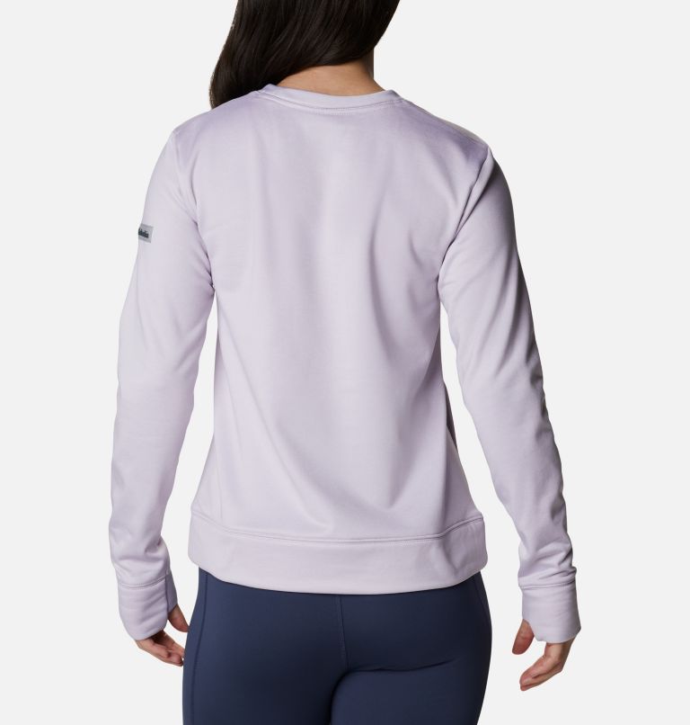Women's Windgates Tech Fleece Sweatshirt, Color: Pale Lilac Heather