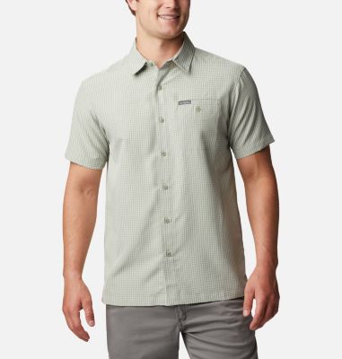 Men's Lakeside Trail&trade; II Short Sleeve Shirt Lakeside Trail&trade; Short Sleeve II | 348 | S, Safari Window Plaid, front