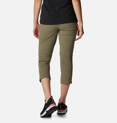 Women's Muir Pass&trade; II Cropped Hiking Trousers Muir Pass&trade; II Cropped Pant | 010 | 4, Stone Green, back