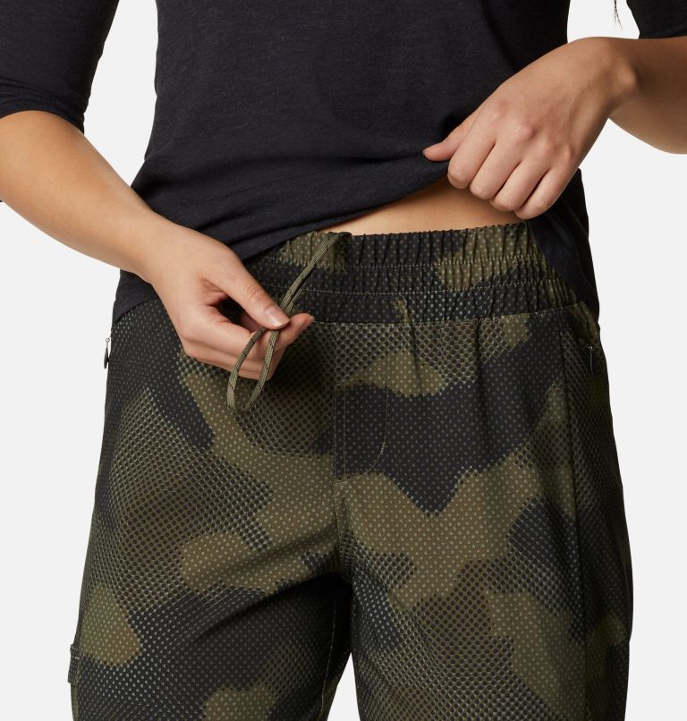 Women's Pleasant Creek Joggers, Color: Stone Green Spotted Camo Print, image 4