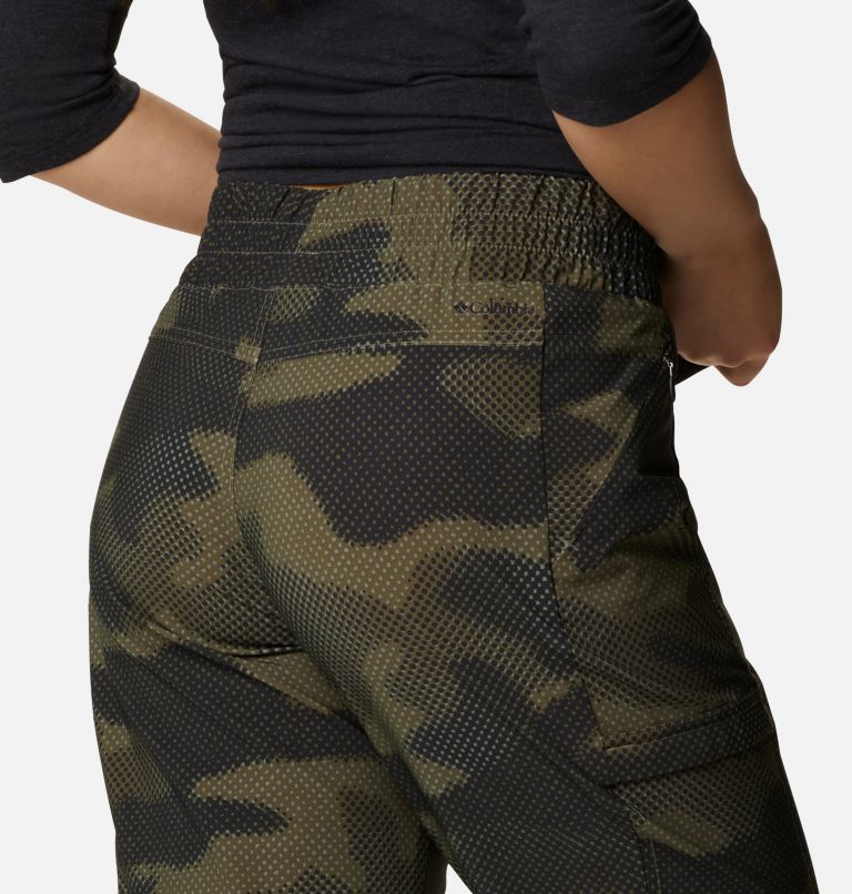 Women's Pleasant Creek Joggers, Color: Stone Green Spotted Camo Print, image 5