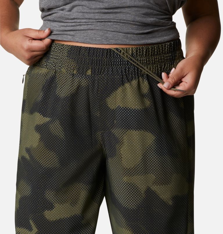 Women's Pleasant Creek Joggers - Plus Size, Color: Stone Green Spotted Camo Print, image 4