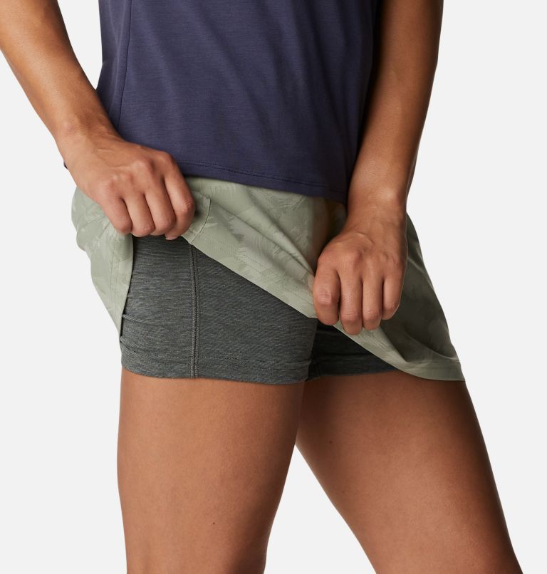 Women's Pleasant Creek Skort, Color: Safari Typhoon Blooms, image 6