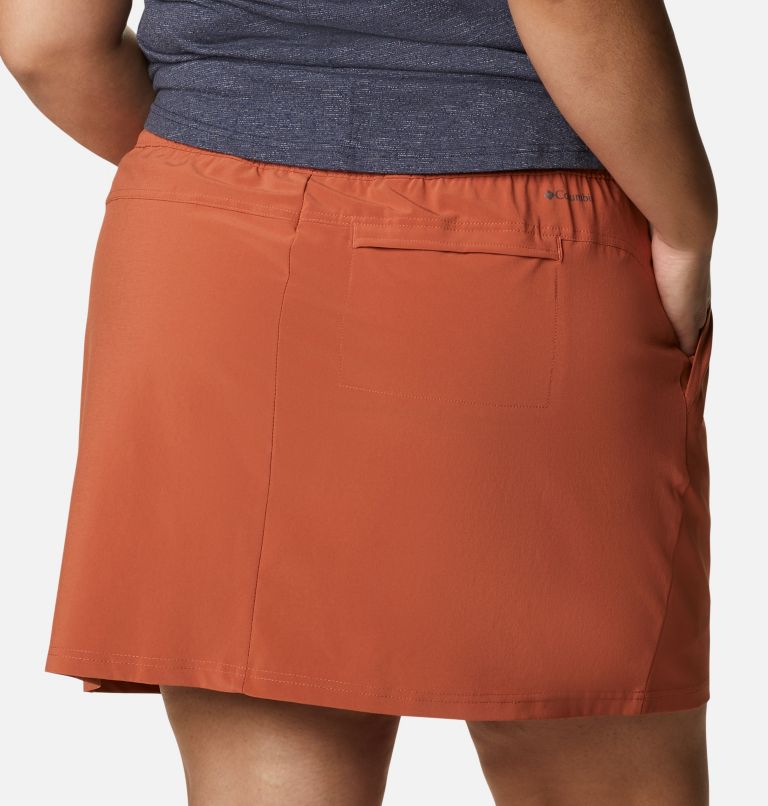 Women's Pleasant Creek Skort - Plus Size, Color: Teak Brown, image 5