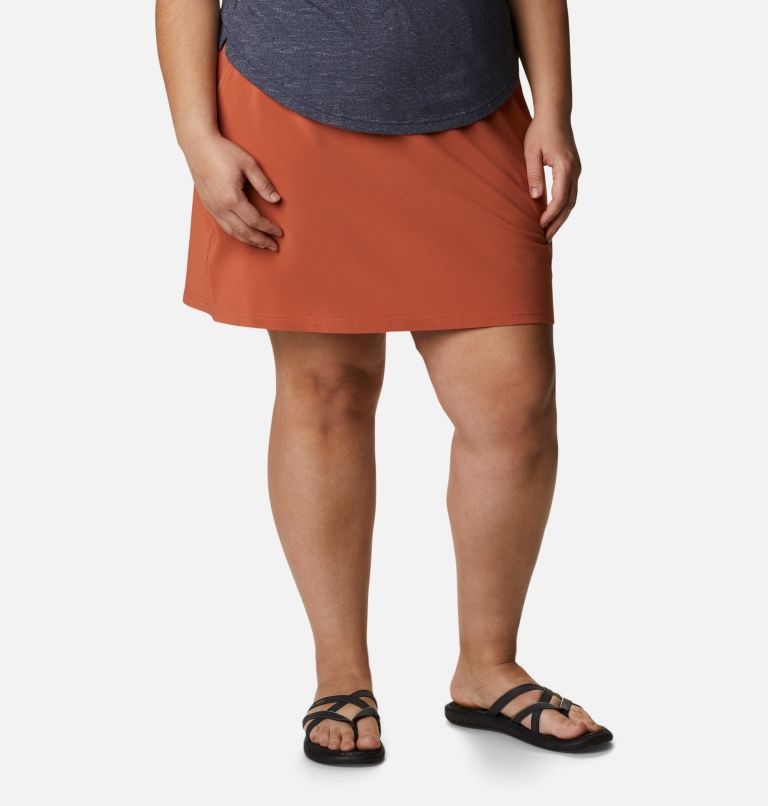 Women's Pleasant Creek Skort - Plus Size, Color: Teak Brown, image 1