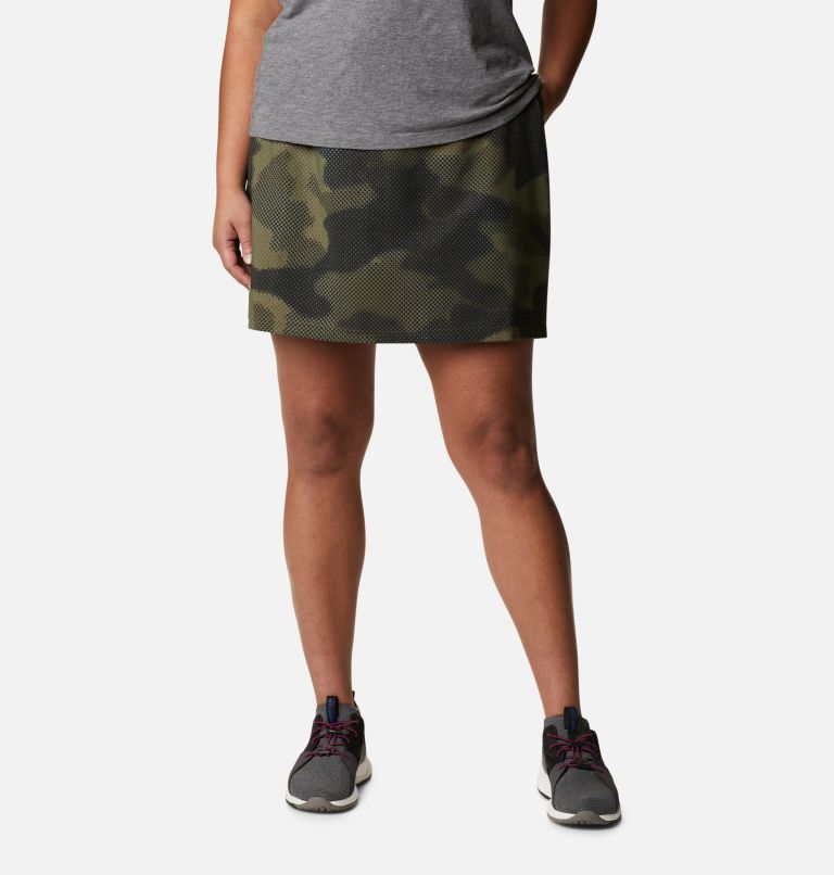 Jupe-short Pleasant Creek pour femme - Grandes tailles, Color: Stone Green Spotted Camo, image 1