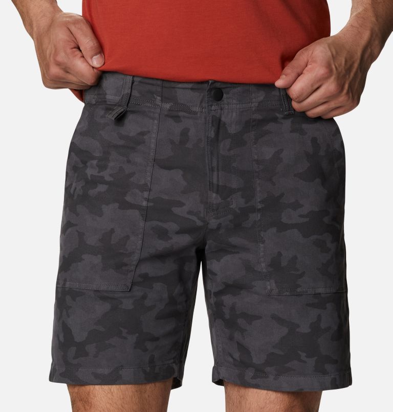 Thumbnail: Men's Clarkwall Organic Twill Shorts, Color: Shark, image 4