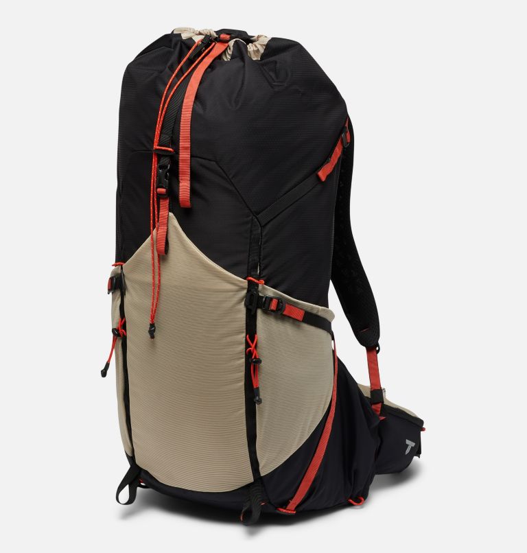 Thumbnail: Titan Pass 48L Backpack, Color: Black, Ancient Fossil, image 3