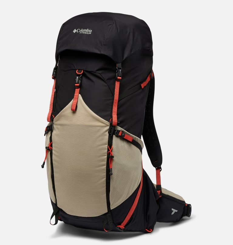 Thumbnail: Titan Pass 48L Backpack | 010 | O/S, Color: Black, Ancient Fossil, image 1