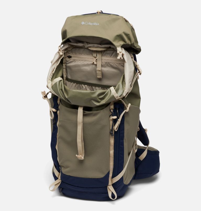 Newton Ridge 36L Backpack, Color: Stone Green, Collegiate Navy, image 3