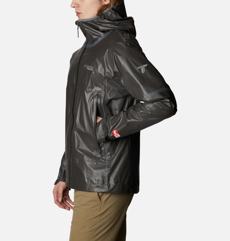 Manteau imperméable OutDry Extreme NanoLite pour homme, Color: Black