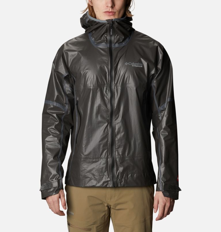 Manteau imperméable OutDry Extreme NanoLite pour homme, Color: Black