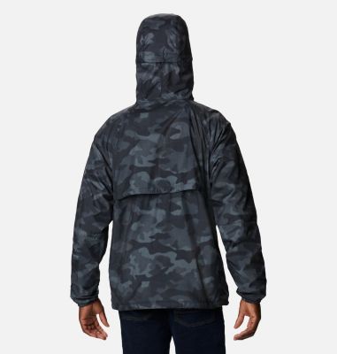 Men's Wallowa Park&trade; Windbreaker Wallowa Park&trade; Jacket | 011 | XXL, Black Spotted Camo, back