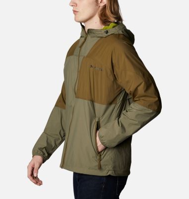 Men's Wallowa Park&trade; Windbreaker Wallowa Park&trade; Jacket | 011 | XXL, Stone Green, New Olive, a1