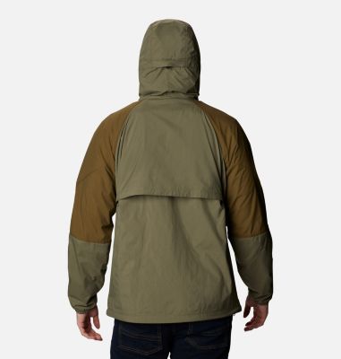 Men's Wallowa Park&trade; Windbreaker Wallowa Park&trade; Jacket | 011 | XXL, Stone Green, New Olive, back