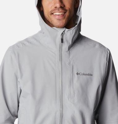 columbia mens rain jacket omni tech