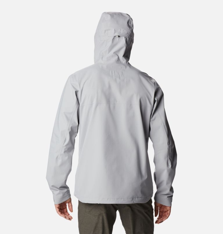 Men's Omni-Tech Ampli-Dry Rain Shell Jacket, Color: Columbia Grey, image 2