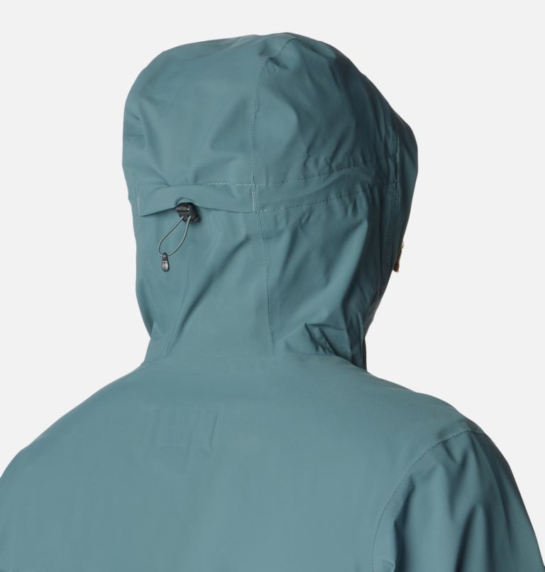 Men's Omni-Tech Ampli-Dry Rain Shell Jacket, Color: Metal, image 6