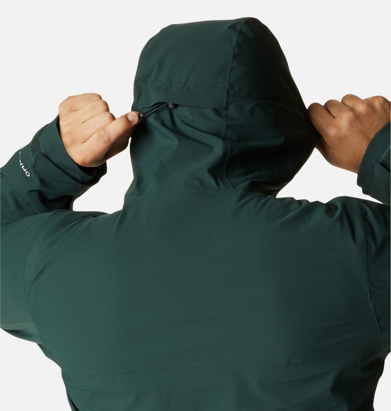 Thumbnail: Men's Omni-Tech Ampli-Dry Shell Jacket, Color: Spruce, image 6