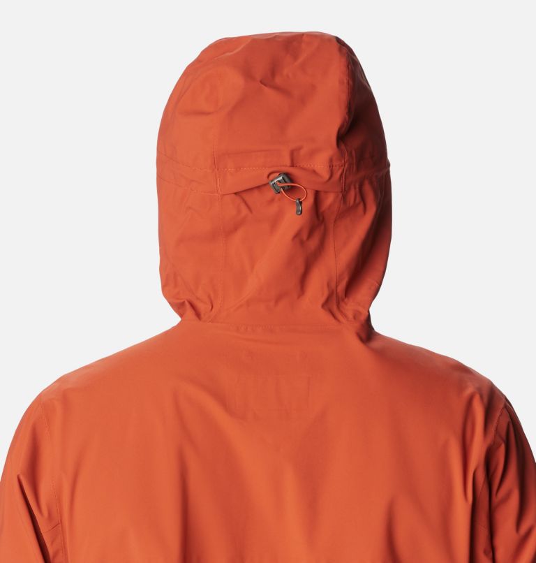 Men's Omni-Tech Ampli-Dry Rain Shell Jacket, Color: Warp Red, image 7