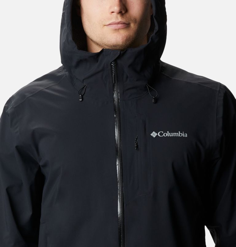 Men’s Ampli-Dry Waterproof Shell Jacket, Color: Black, image 4