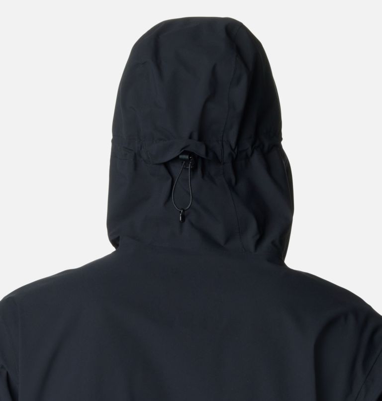 Thumbnail: Men’s Ampli-Dry Waterproof Shell Walking Jacket, Color: Black, image 8