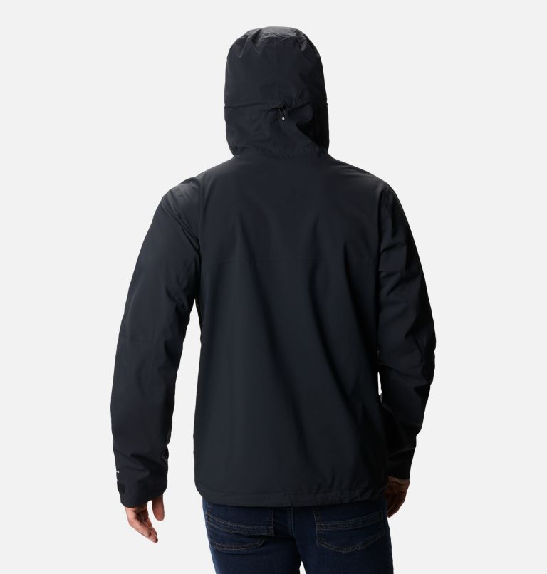 Thumbnail: Men’s Ampli-Dry Waterproof Shell Jacket, Color: Black, image 2
