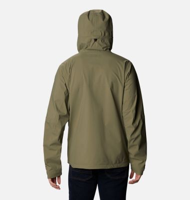 Men&rsquo;s Ampli-Dry&trade; Waterproof Shell Jacket Omni-Tech&trade; Ampli-Dry&trade; Shell | 397 | L, Stone Green, back