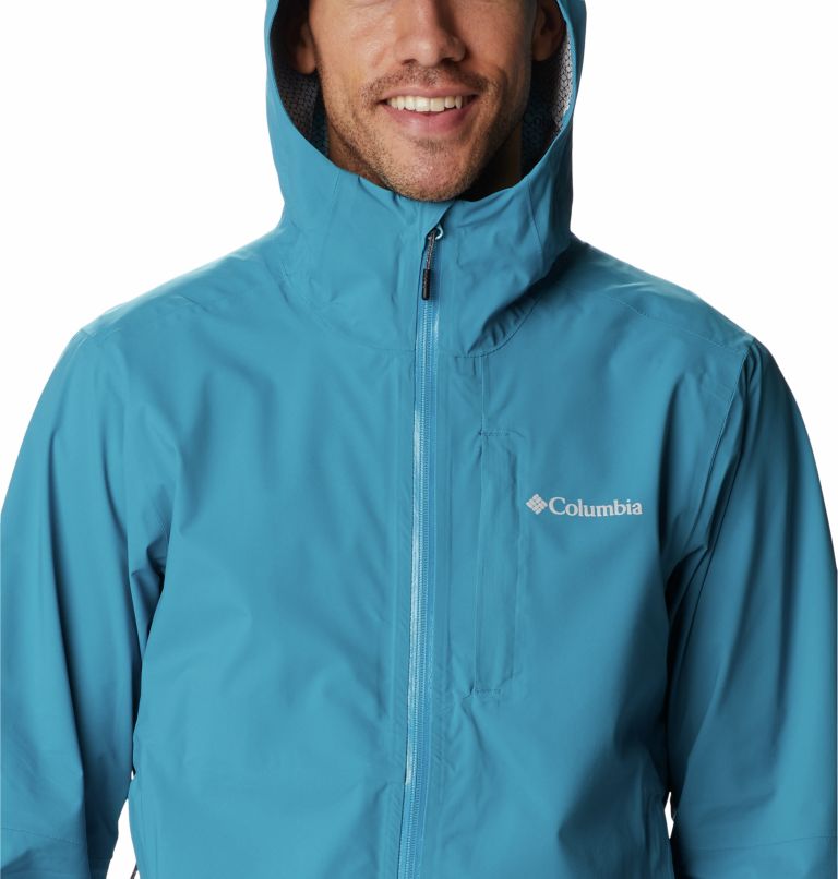 Men’s Ampli-Dry Waterproof Shell Jacket, Color: Deep Marine, image 4