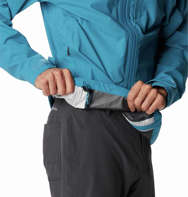 Men’s Ampli-Dry Waterproof Shell Jacket, Color: Deep Marine, image 8