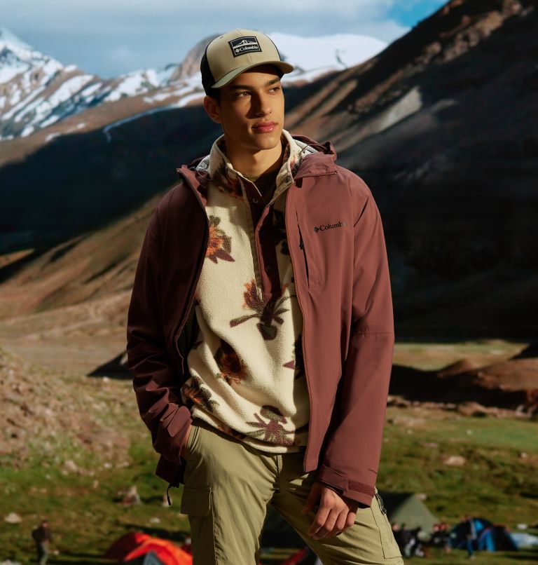 Thumbnail: Ampli-Dry Waterproof Shell Jacket für Männer, Color: Light Raisin, image 11