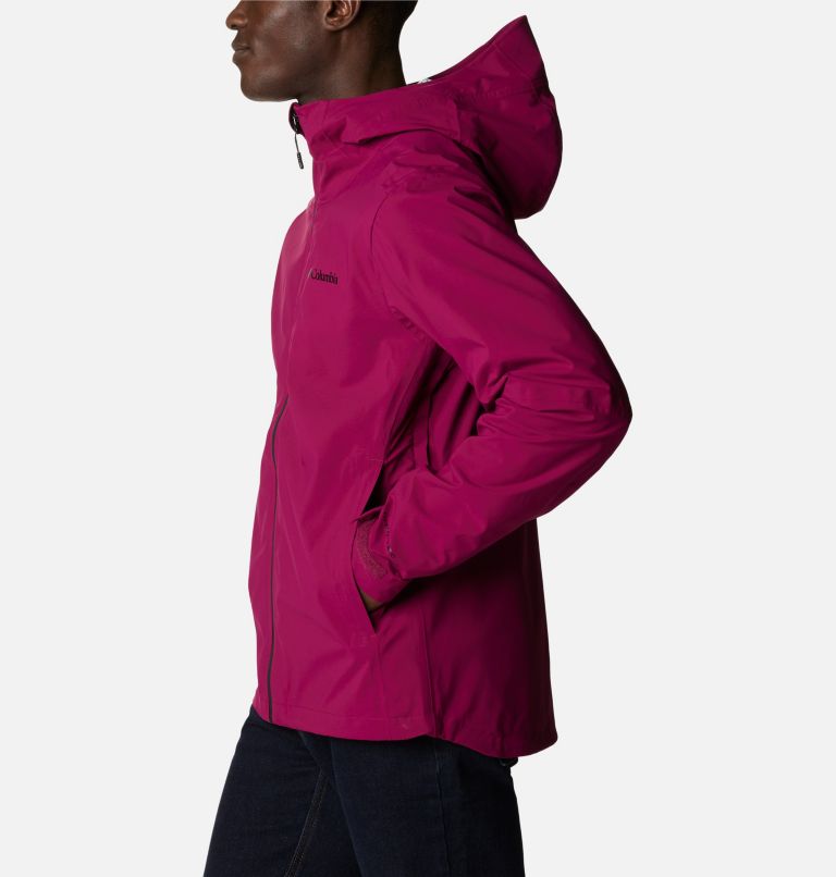Thumbnail: Ampli-Dry Waterproof Shell Jacket für Männer, Color: Red Onion, Black, image 3