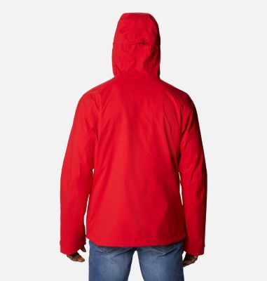 Men&rsquo;s Ampli-Dry&trade; Waterproof Shell Jacket Omni-Tech&trade; Ampli-Dry&trade; Shell | 397 | L, Bright Red, back