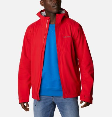 Men&rsquo;s Ampli-Dry&trade; Waterproof Shell Jacket Omni-Tech&trade; Ampli-Dry&trade; Shell | 397 | L, Bright Red, front