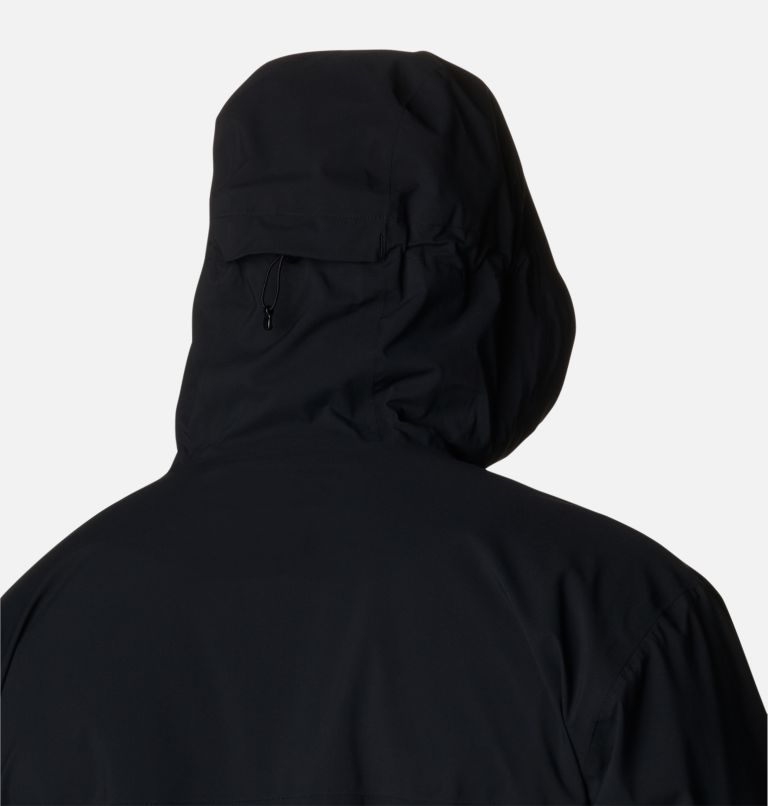 Thumbnail: Manteau imperméable Omni-Tech Ampli-Dry pour homme - Tailles fortes, Color: Black, image 6
