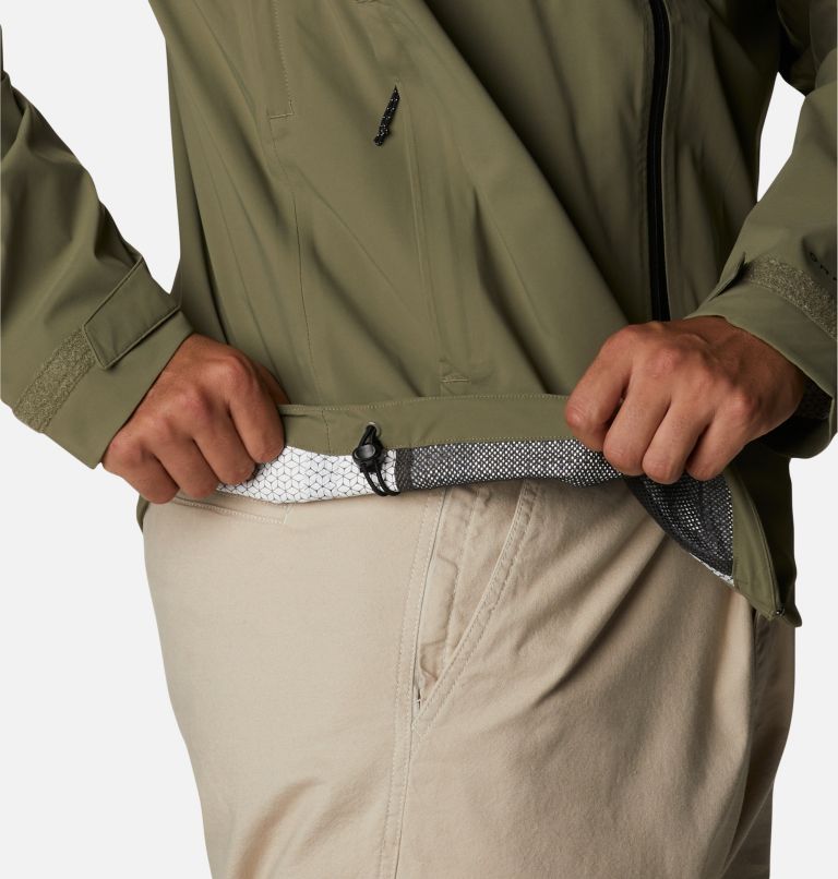 Omni-Tech Ampli-Dry Shell | 397 | 2X, Color: Stone Green, image 8