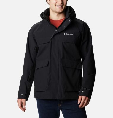 Men's Firwood&trade; Utility Waterproof Jacket Firwood&trade; Utility Jacket | 010 | XL, Black, front