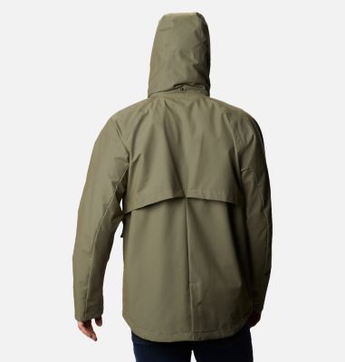 Men's Firwood&trade; Utility Waterproof Jacket Firwood&trade; Utility Jacket | 010 | XL, Stone Green, back