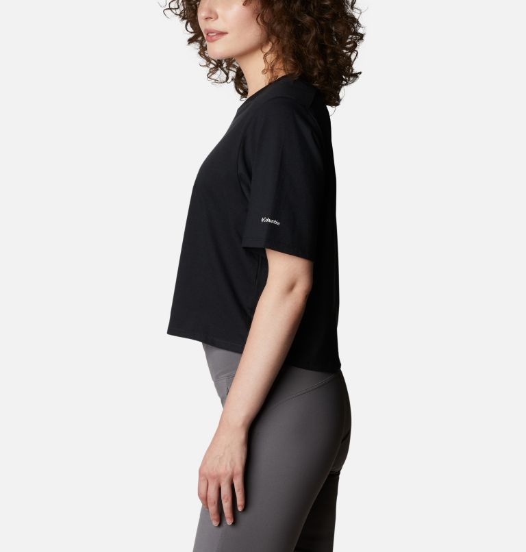T-shirt carré Columbia Park pour femme, Color: Black, image 3