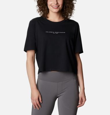 Park&trade; Box T-Shirt f&uuml;r Frauen Columbia Park&trade; Box Tee | 346 | M, Black, front