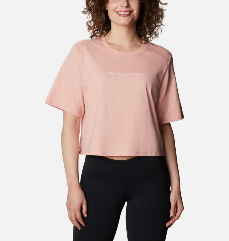 Thumbnail: T-shirt Boxy Park Femme, Color: Faux Pink, image 1