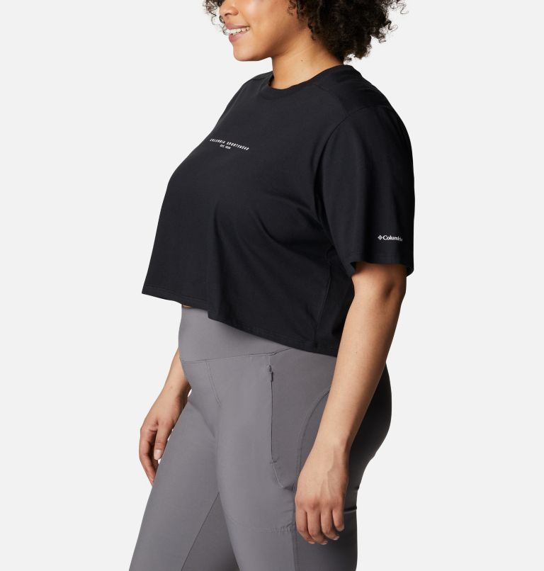 T-shirt carré Columbia Park pour femme, Color: Black, image 3