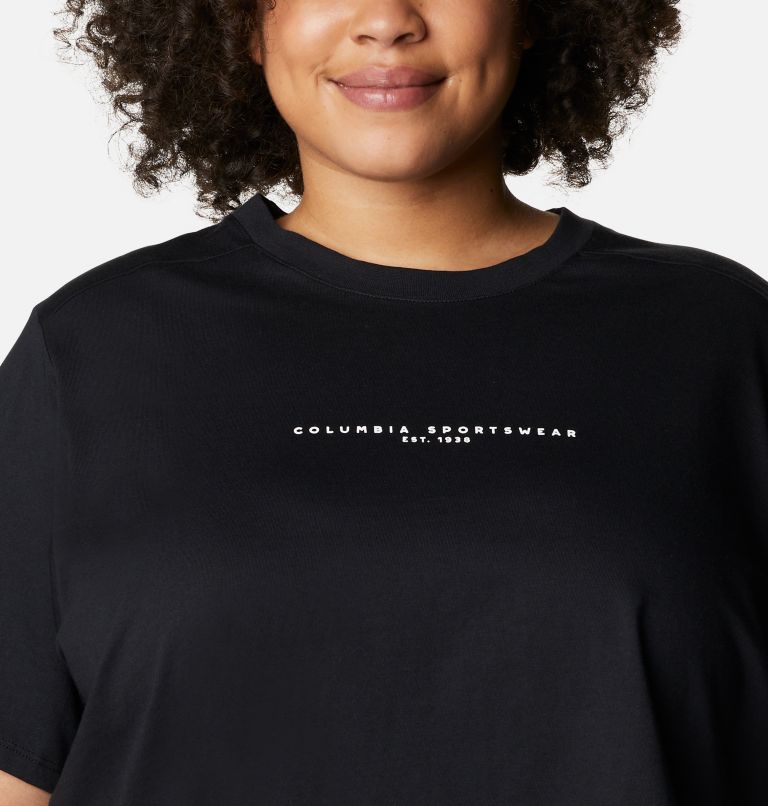 T-shirt carré Columbia Park pour femme, Color: Black, image 4