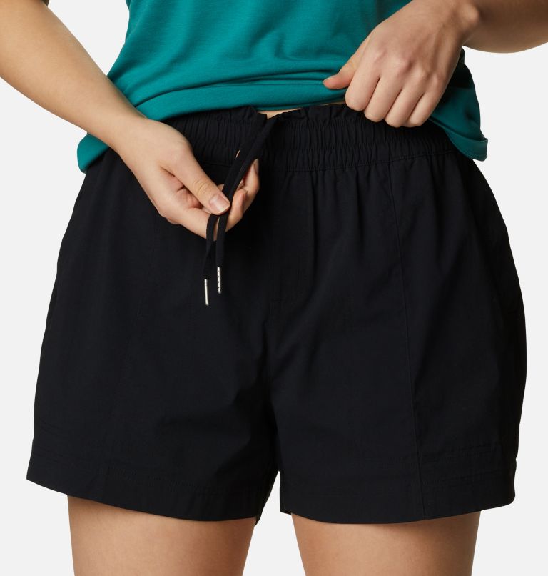 Women's Uptown Crest Shorts, Color: Black, image 4
