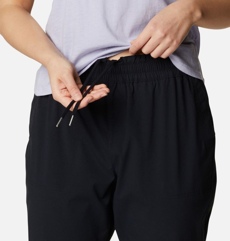 Women's Uptown Crest Joggers, Color: Black, image 4